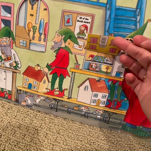 Hardcover Santa’s Workshop Book - Picture 5 of 10